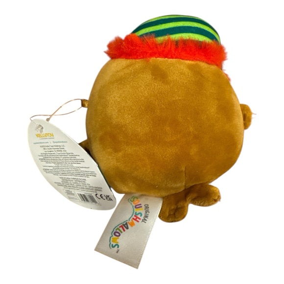 Brand new Squishmallows Bruce the Walrus Christmas plush pillow 5” NWT - Picture 3 of 5